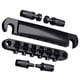 thumbnail image 3 of Accesorios de Puente de guitarra kusrkot 2 piezas portátiles reemplazan el peso ligero fácil de instalar Negro, 3 of 8