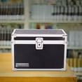 thumbnail image 5 of IDEASTREAM CONSUMER PRODUCTS Black Aluminum 550 Cards Locking Index Card File Holds, 5 of 5