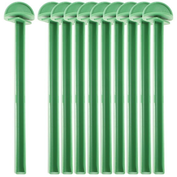 10 Pcs Bird Standing Stick Parrot Stand Plastic Perch Bird Cage Accessories