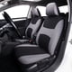 thumbnail image 4 of Juego de fundas universales para asientos de coche, de poliéster, tela lisa, Bicolor, accesorios para Interior de coche, asientos de coche, 4 of 8