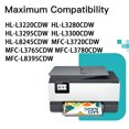 thumbnail image 2 of TN229XL 4-pack BKCMY Compatible Toner Cartridges Replacement for Brother TN229 TN-229 TN 229 XL Toner Cartridges to Use with MFC-L3780CDW MFC-L3720CDW HL-L3280CDW HL-L3220CDW Printer, 2 of 6