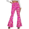 thumbnail image 2 of Deerose Pantalon Taille Haute Extensible Ajusté Évasé Grande Taille pour Femme Confortable et à la Mode, 2 of 7