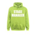 thumbnail image 3 of Sudadera con capucha ajustada estampada para hombre con letras blancas sobre un lado y texto "Stage Manager" en otoño, ropa deportiva para grupo, 3 of 5
