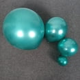 thumbnail image 3 of 100 Pack Chrome Metallic Green Balloons Different Sizes 18 12 10 5 Inch KIRIKOU Party Balloons for Birthday Valentines Baby Shower Bridal Wedding Party Decors, 3 of 5