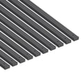 thumbnail image 4 of VEVOR 61 Pack Deck Balusters, 36 in Galvanized Steel Railing Spindles, Hollow Rectangle Metal Decking Stair Balusters with Pre-Drilled Hole, End Caps, Screws, for Deck, Porch & Stair Railing, Black, 4 of 8
