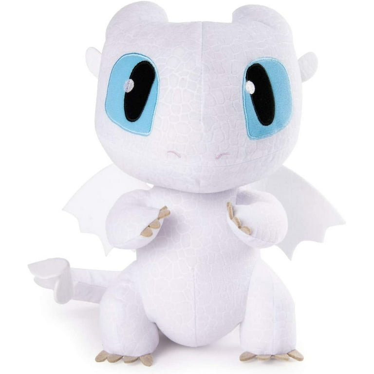 How to Train Your Dragon 3 The Hidden World Squeeze and Growl Lightfury 10 Plush with