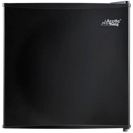 Arctic King 1.6 Cu Ft Single Door Mini Fridge, Black