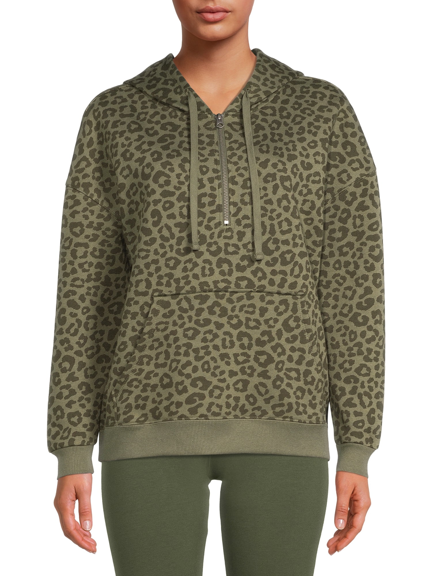 Quarter-Zip Pullover Hoodie - Walmart 