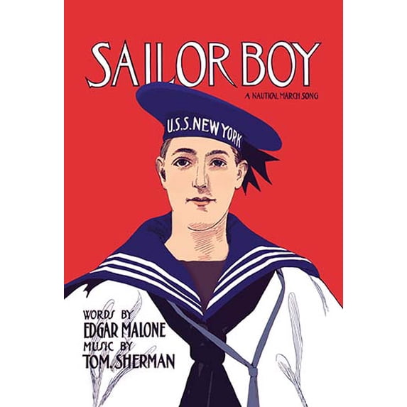 Sailor Boy Fine art canvas print (20" x 30")