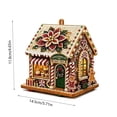 thumbnail image 2 of Rysoverian DIY Christmas Candy House Kit, Rhinestone Gingerbread House Ornament Handmade Holiday Tabletop Decoration Gift, 2 of 7