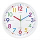 thumbnail image 1 of Reloj de Aprendizaje para Niños: Fácil de Leer, Sin Tictac, A Pilas, Silencioso y Colorido., 1 of 5