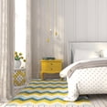 thumbnail image 3 of Linon Trio Collection Vertical ZigZag Indoor Area Rug, 3 of 3