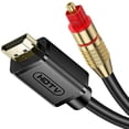 thumbnail image 2 of KSRplayer HDMI ARC to Optical Audio Converter – 24bit/192KHz, ARC to Toslink Adapter for HDTV, Soundbar, Amplifier (For TV with ARC Port, Not for eARC), 2 of 7
