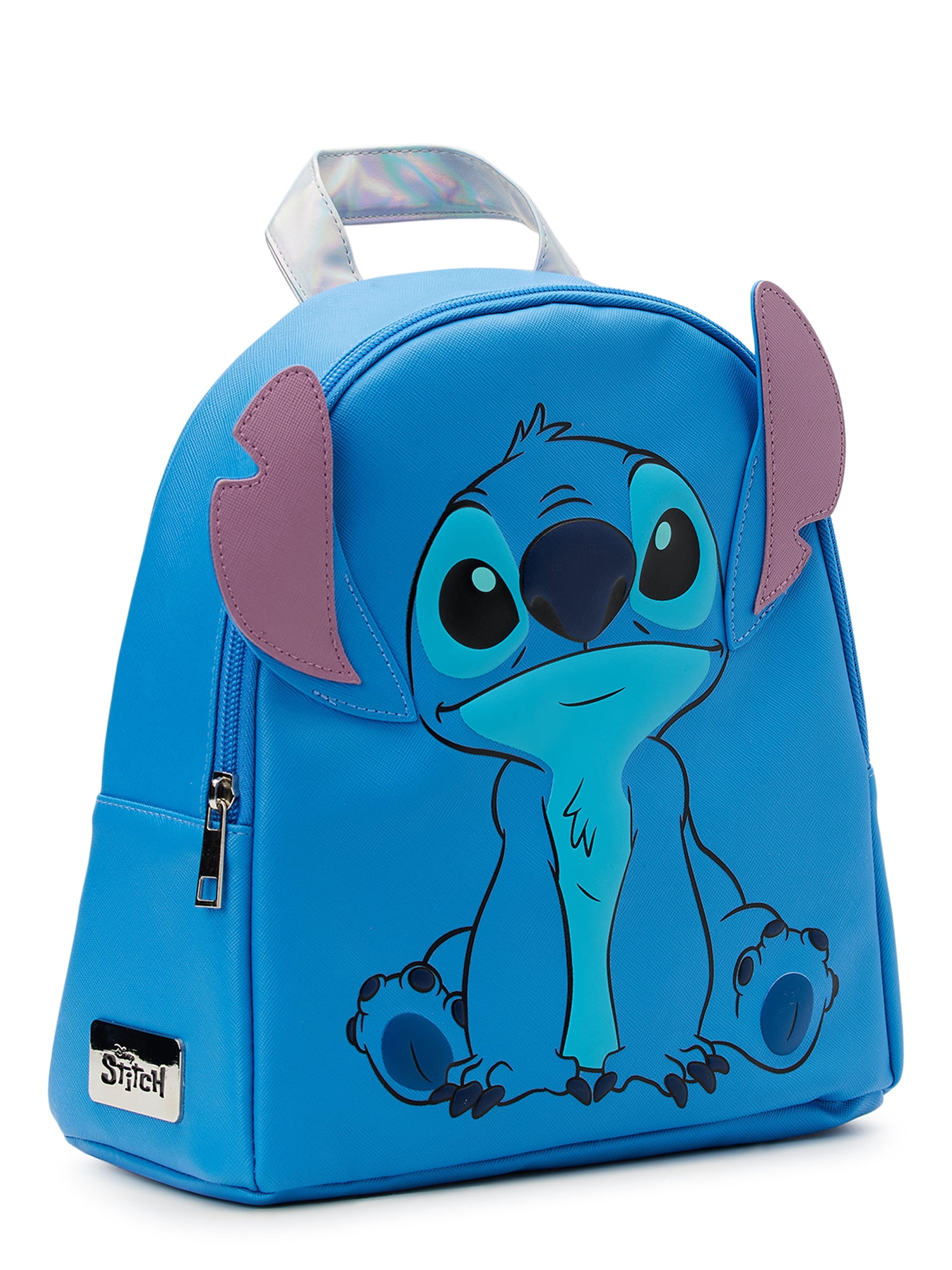 Disney Stitch Women's Graphic Mini Backpack, Blue
