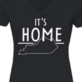thumbnail image 4 of Inktastic It's Home- State of Kentucky Outline Women's V-Neck T-Shirt, 4 of 5