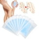 thumbnail image 3 of 10 tiras de cera depilatorias para piernas, cuerpo y rostro (azul), 3 of 14