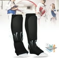 thumbnail image 1 of Karate Protection, Leg Guard Kickbox Training Martial Art  For Sport For Sanda Protection White,black, 1 of 8