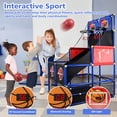 thumbnail image 3 of Juego de canasta de baloncesto doble para niños M SANMERSEN con marcador LED, 3 of 9