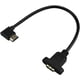 thumbnail image 2 of Cable HDMI de 90 grados, cable HDMI 1.4 macho a HDMI macho chapado en oro, compatible con 1080P HD 3D decodificador de computadora proyector TV PS3/4 (30 cm, arriba+abajo+izquierda+derecha), 2 of 4