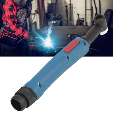 - WP-26F SR-26F Tig Welding Torch Gas Cooled Flexible Head Body with Switch Button, Tig Welding Torch Head,Welding Torch Head