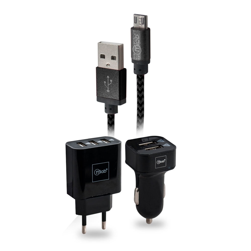 Kit Accs 3 En 1 Cable Micro 220V 3 Usb 12V 7898 Knasta Chile kit-accs-3-en-1-cable-micro-220v-3-usb-12v-7898-knasta-chile