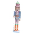 thumbnail image 5 of HOMYL Nutcracker Figurine Christmas Nutcracker Figure for Holiday Home Living Room Blue, 5 of 8