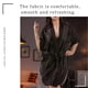 thumbnail image 5 of Albornoz para mujer, bata sedosa sexy, camisón, camisón, ropa de dormir, negro, xl kenally AP001190-04B, 5 of 7