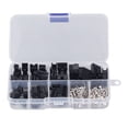 thumbnail image 2 of Terminal Cable Plug, Wide Compatible Male Female Plug Housing 200Pcs Plastic  For Household Appliances, 2 of 8