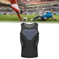 thumbnail image 6 of Luwecf Mens Padded Vest Breathable Compression Shirt for Baseball Softball Football XXL, 6 of 9