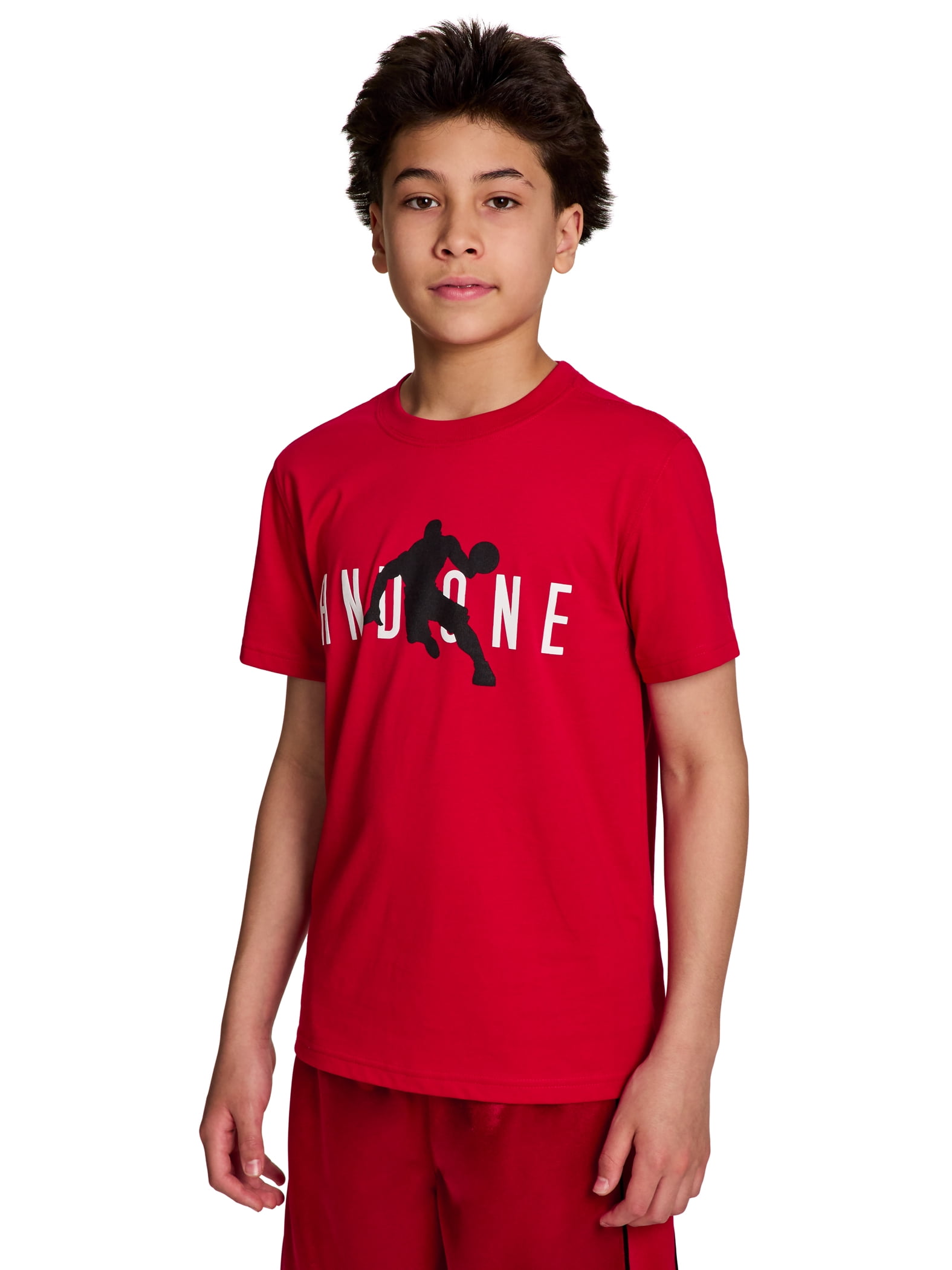 AND1 Boy's Athletic Graphic T-Shirt, Sizes 4-18