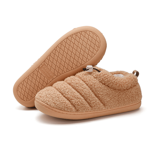 Women's and Men's Indoor Slipper - House Shoes with Durable Sole for Indoor & Indoor Comfort