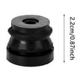 thumbnail image 3 of 10 Pack Durable Black Rubber Washers for Power Tools Vibration Absorption Flexible Hardware Spacers Universal Fitment 10PCS, 3 of 5