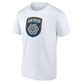 thumbnail image 2 of Men's White San Diego FC Official Logo T-Shirt, 2 of 3