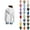 White-A, variant on Womens Hoodie 2025 Long Sleeve Loose Basic Zip Up Hoodies with Pockets Hooded Sweatshirt Hoodie Women Jacket