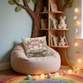 thumbnail image 6 of Vggrvlo Easter Pillow Covers 18"x18" Easter Basket Eggs Soft Plush Faux Fur Jacquard Throw Pillows 3D Embroidered Velvet Rabbit Spring Cushion Case for Bedroom Sofa Holiday Festivals Home Decor, 6 of 7
