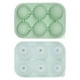 thumbnail image 1 of Molde de Silicona para Cubitos de Hielo, Combinación de Cubitos de Hielo Esféricos y Angulares, de Grado Alimenticio, para El Hogar., 1 of 6