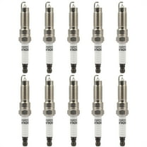 ECCPP 10 PCS Platinum Iridium Spark Plugs for Ford F53 2008-2009/2011-2019, F59 2011-2019, F650 2012-2013,for F-250/350 Super Duty 2008-2010, F-450/550 Super Duty 2008-2019, 6.8L