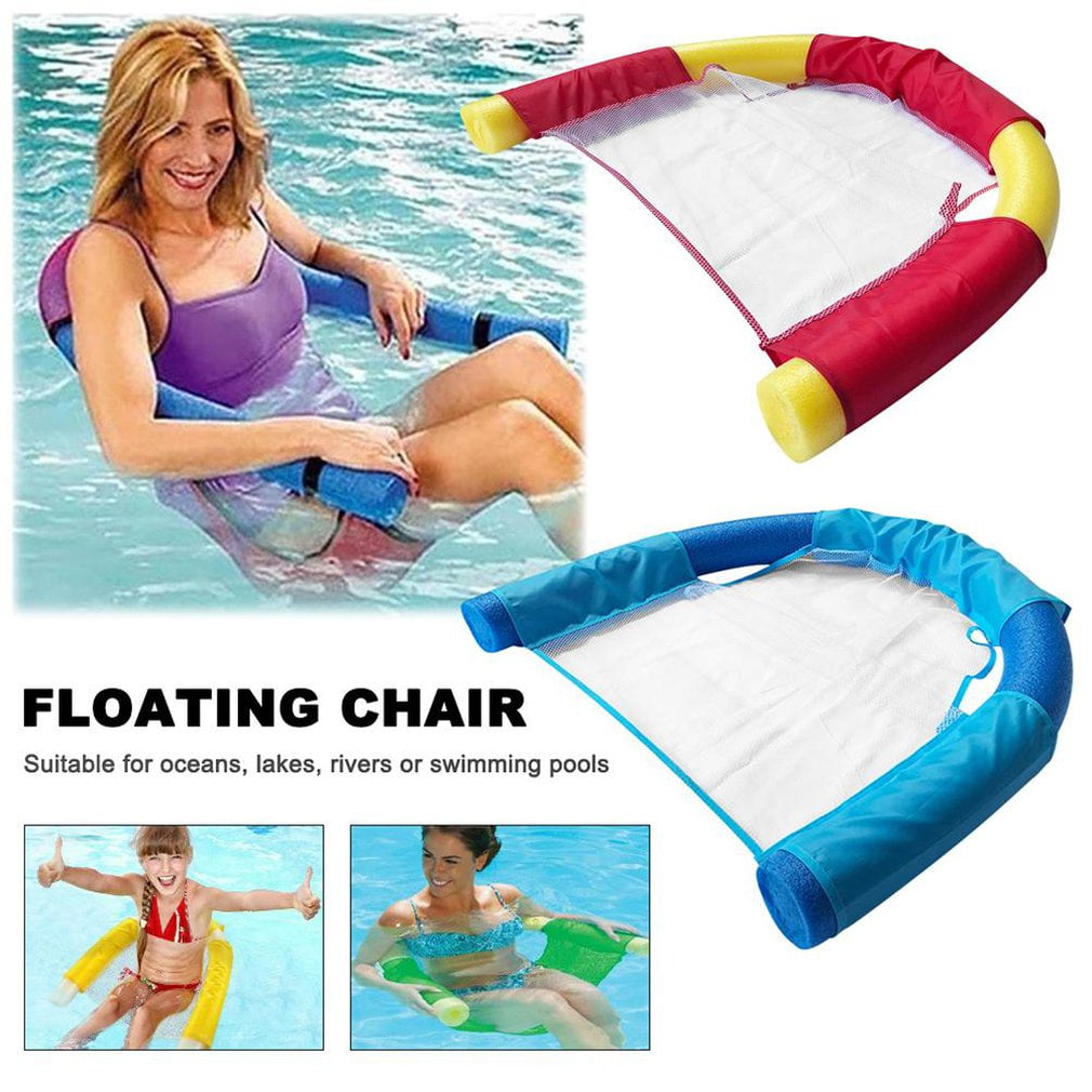 Swimming Floating Chair Pool Child Adult Bed Seat Water Float Ring