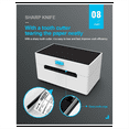 thumbnail image 2 of Thermal Label Printer for Shipping Label Maker Express Barcode Sticker USB Thermal Desktop Printer US PLUG, 2 of 10