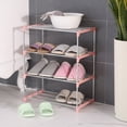 thumbnail image 7 of CASAFUN Lightweight 4-layer Shoe Rack with Thickened Steel Pipe,Independent Shoe Cabinet Multi-functional Storage Rack,Shoe Cabinet Corridor Shoe Cabinet for Entrance Doorway, 7 of 7