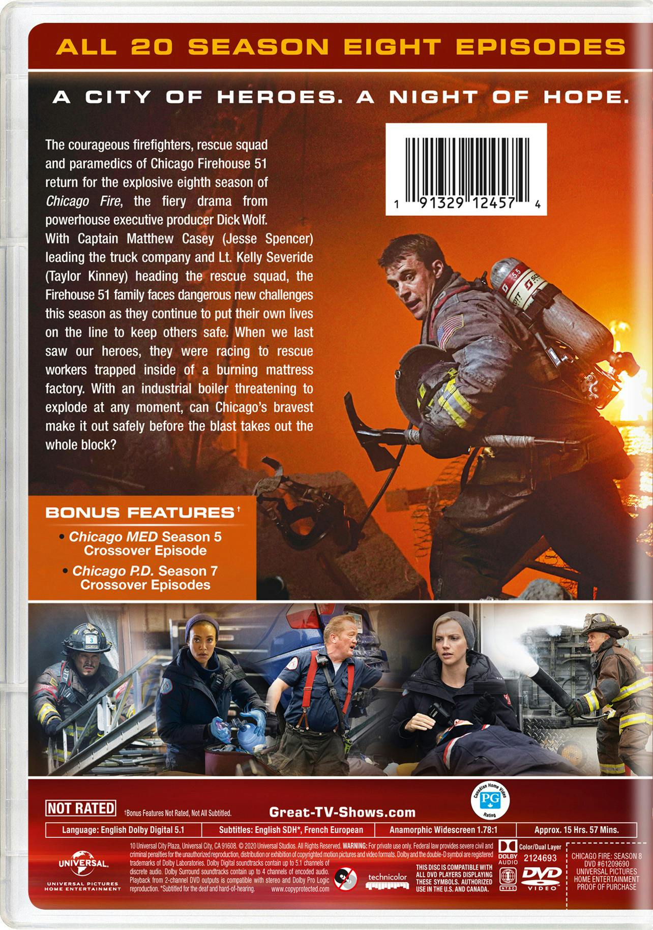 Chicago Fire: Season Eight [DVD]