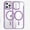Violet, variant on Allytech Mangetic Case for Apple iPhone 16, Compatible with Magsafe Clear Back Cover Wireless Charging Support Anti-Yellow Shockproof Phone Case for iPhone 16, Violet