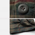 thumbnail image 5 of heyac Mens Cargo Shorts 7 Inch Inseam Vintage Casual Drawstring Capri Long Twill Cargo Shorts Skinny Straight Leg Street Hop Trousers Oversized Casual Cargo Shorts Multiple Pockets, 5 of 6