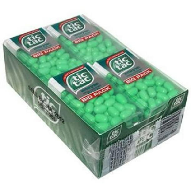 Product Of Tic Tac Mint Wintergreen Pack Count 12 1 Oz Mints Grab Varieties Flavors Walmart Com Walmart Com