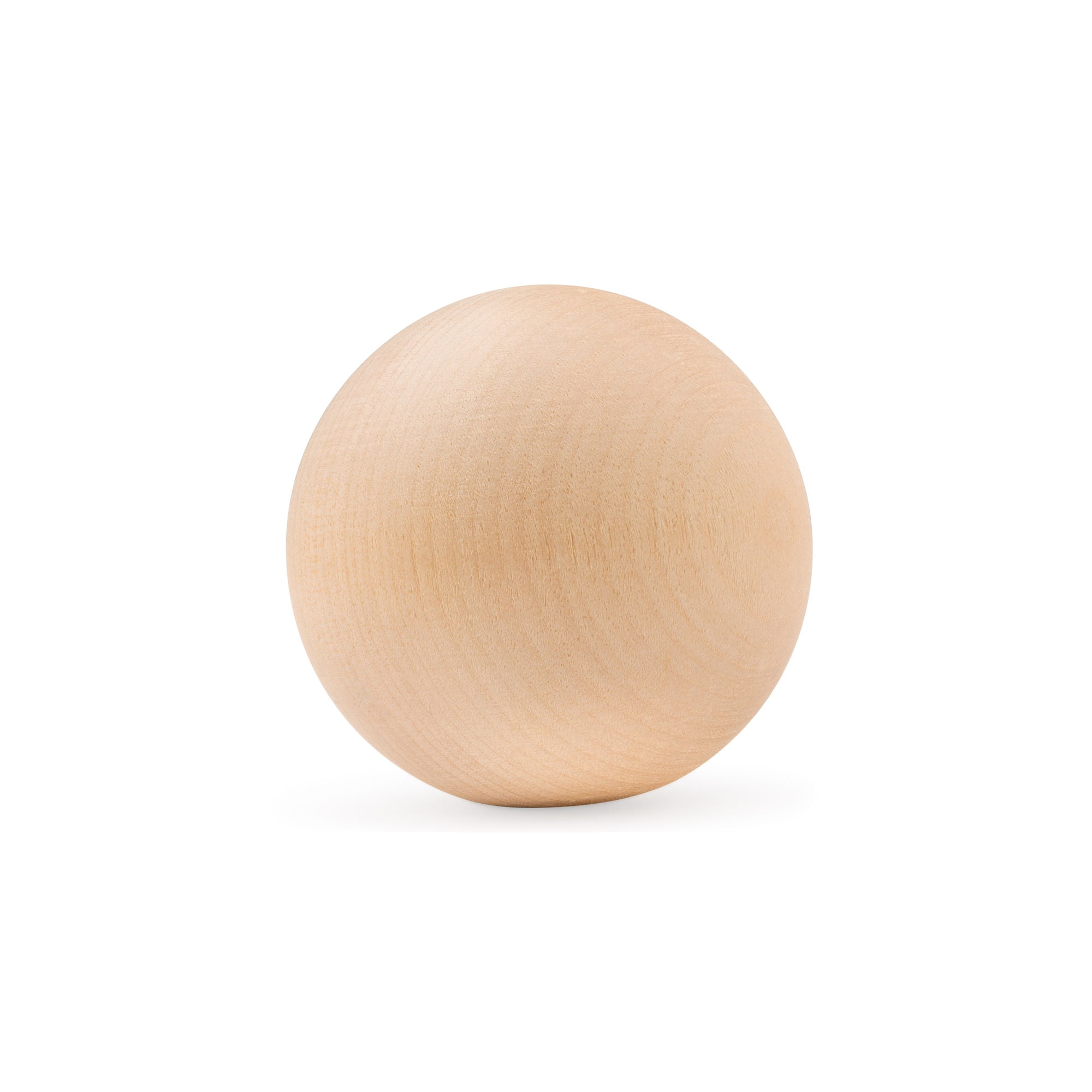 1-3/4-inch Round Wooden Ball Pack of 5 Unfinished Wooden Round Balls