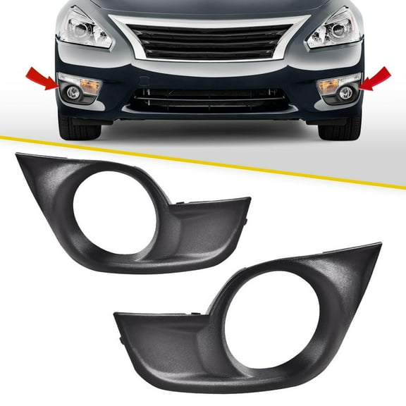 Fog Light Trim,Fit for 2013-2015 Nissan Altima 2 Pcs Driver and Passenger Side