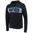 thumbnail image 2 of Men's '47 Black Carolina Panthers Field Franklin Hooded Long Sleeve T-Shirt, 2 of 3