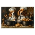 thumbnail image 5 of JRXY Dogs, Chefs, Food Wooden Puzzle Challenging Difficult Wood Puzzles for Adults 1000 PCS, 5 of 6