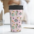 thumbnail image 6 of KLL Fish Seahorse Pattern Stainless Steel Vacuum Insulated Tumbler - Carry Insulated Coffee Mug - Reusable Insulated Cold Brew Iced Coffee Cup Thermos, 6 of 8