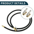 thumbnail image 4 of 1 Set 57.09inch Tire Inflator Extension Tube Undeflatable 0.305inx32TPI for Car Motorcycle Bicycle, 4 of 6